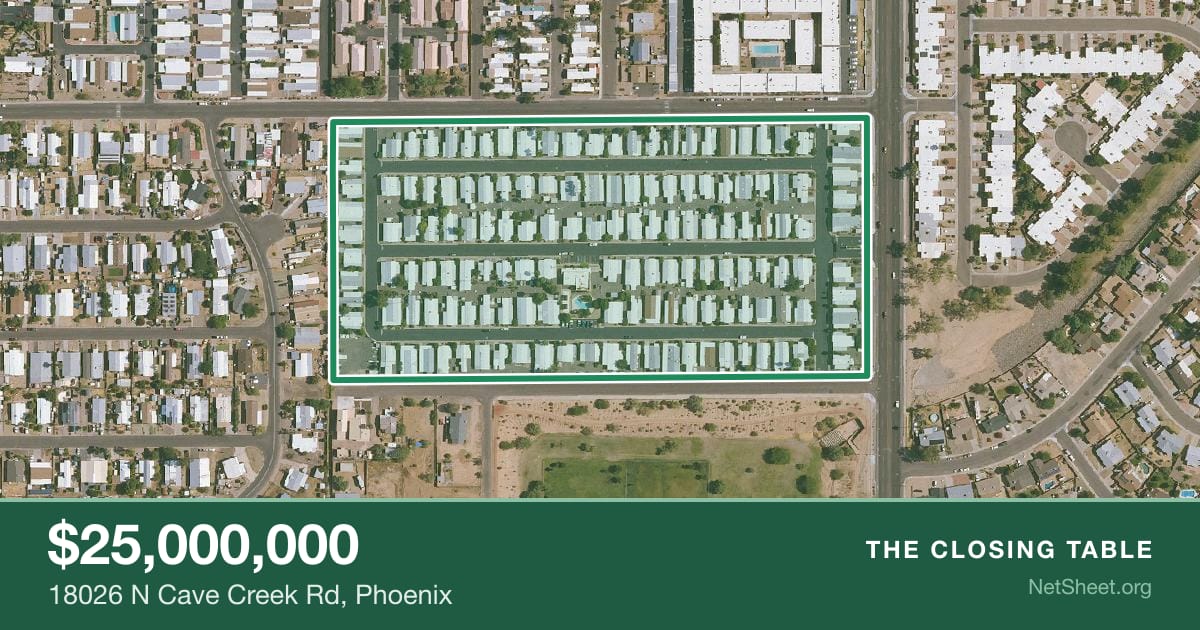 Aerial view of 18026 N Cave Creek Rd, Phoenix