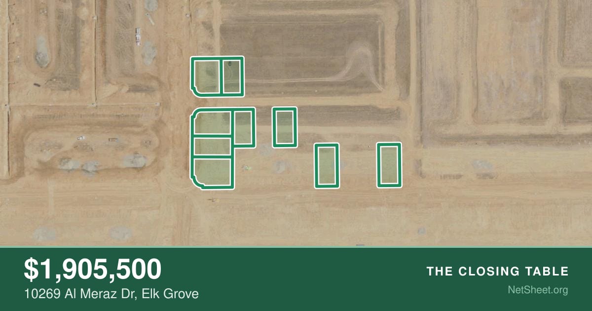 Aerial view of 10269 Al Meraz Dr, Elk Grove