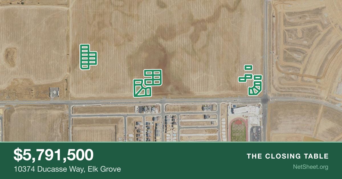 Aerial view of 10374 Ducasse Way, Elk Grove
