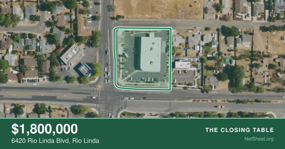 Aerial view of 6420 Rio Linda Blvd, Rio Linda