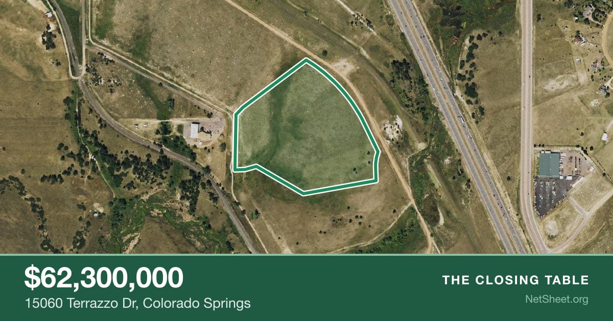 Aerial view of 15060 Terrazzo Dr, Colorado Springs