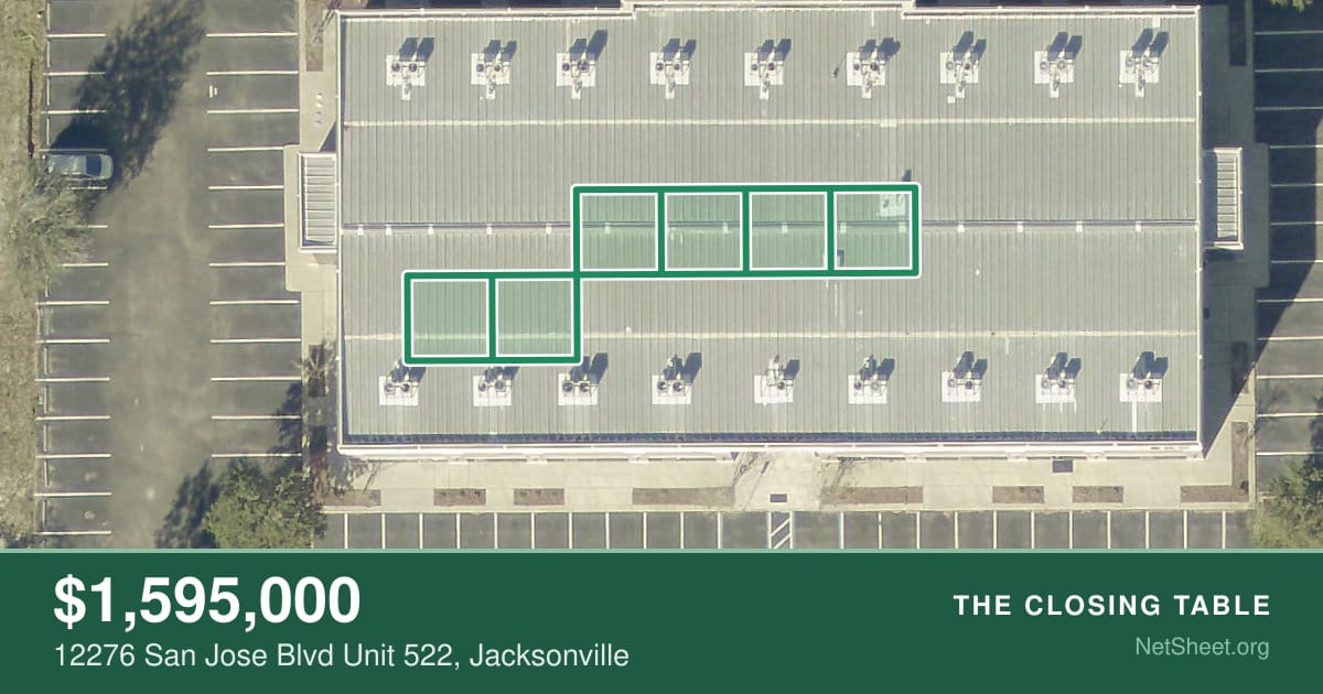 Aerial view of 12276 San Jose Blvd Unit 522, Jacksonville