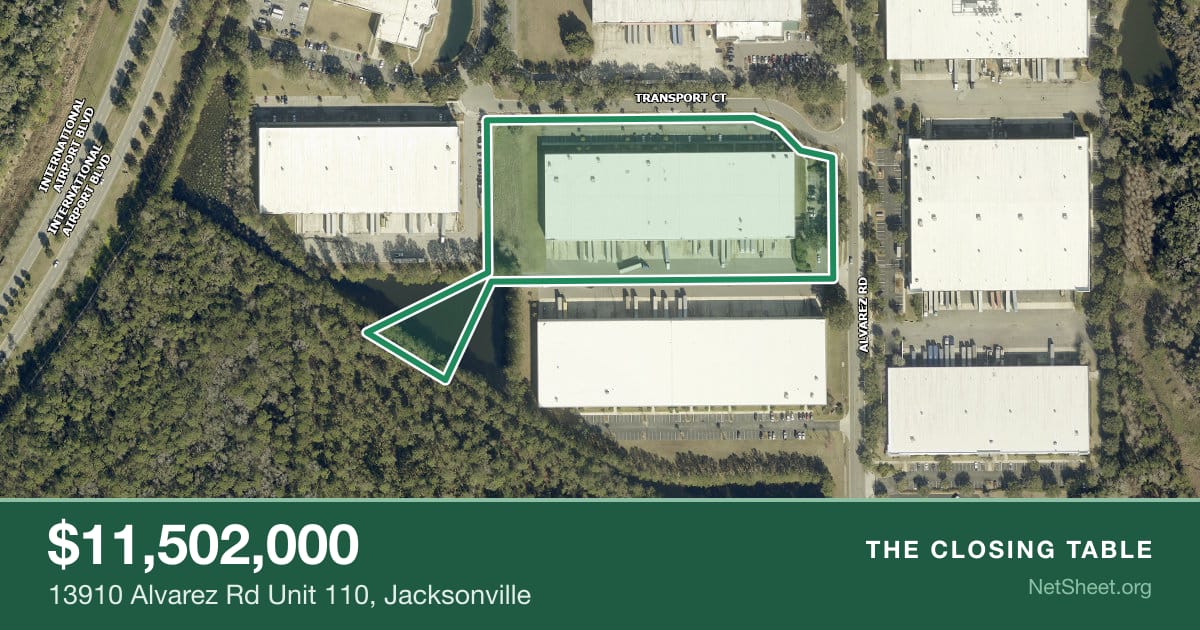 Aerial view of 13910 Alvarez Rd Unit 110, Jacksonville
