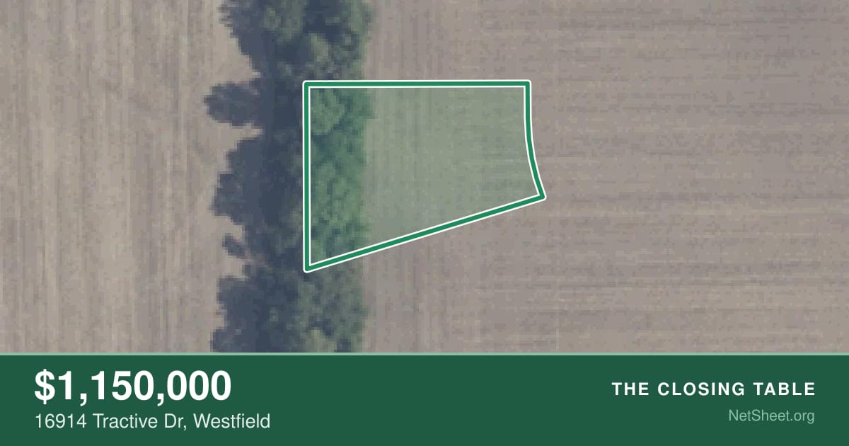 Aerial view of 16914 Tractive Dr, Westfield