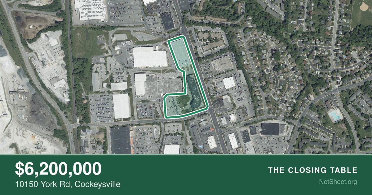 Aerial view of 10150 York Rd, Cockeysville