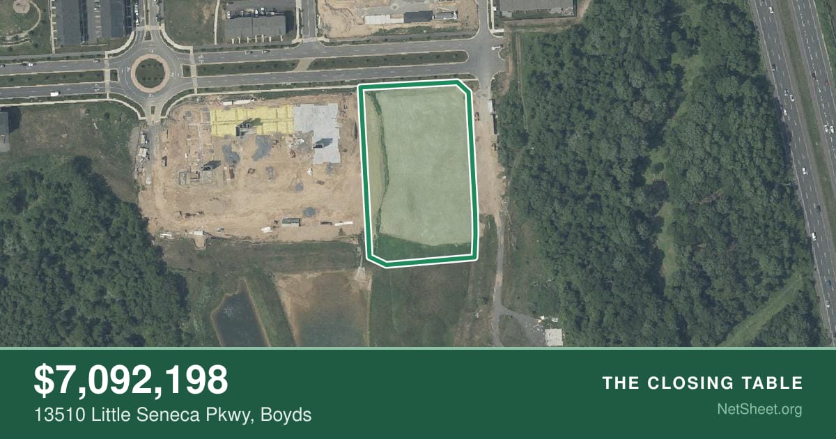 Aerial view of 13510 Little Seneca Pkwy, Boyds