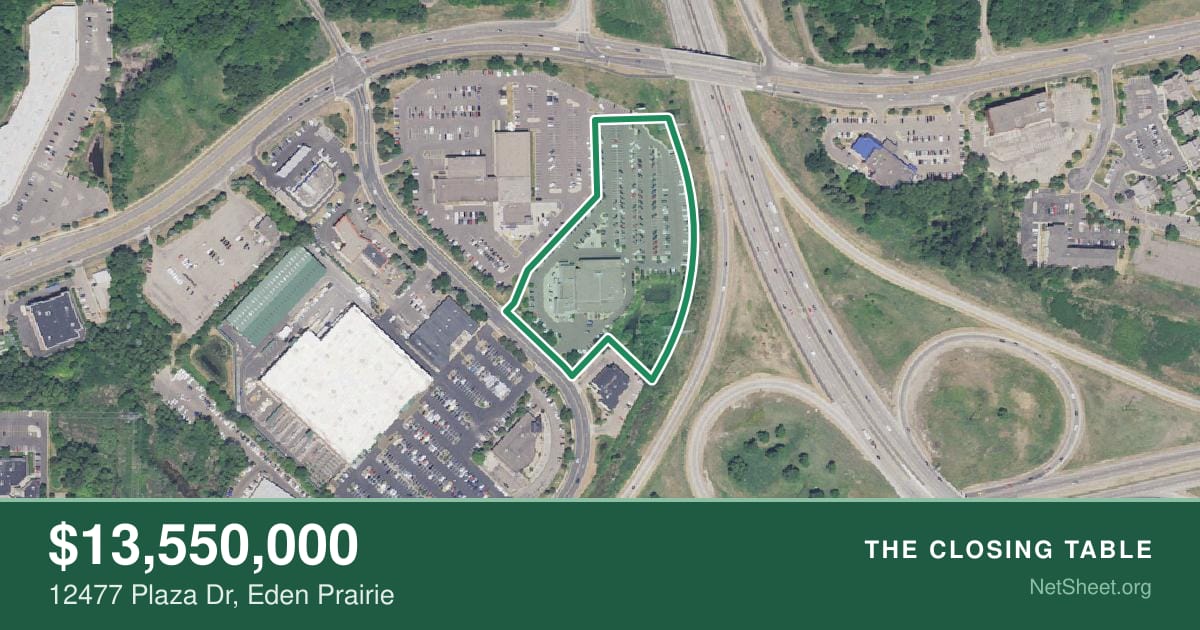 Aerial view of 12477 Plaza Dr, Eden Prairie