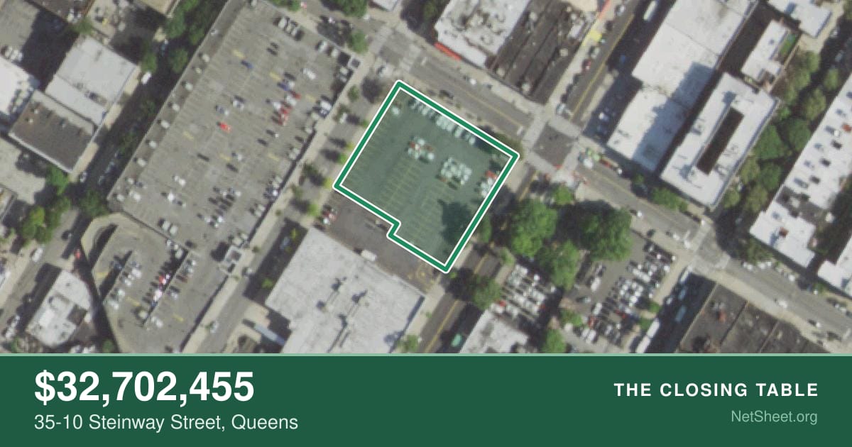 Aerial view of 35-10 Steinway Street, Queens
