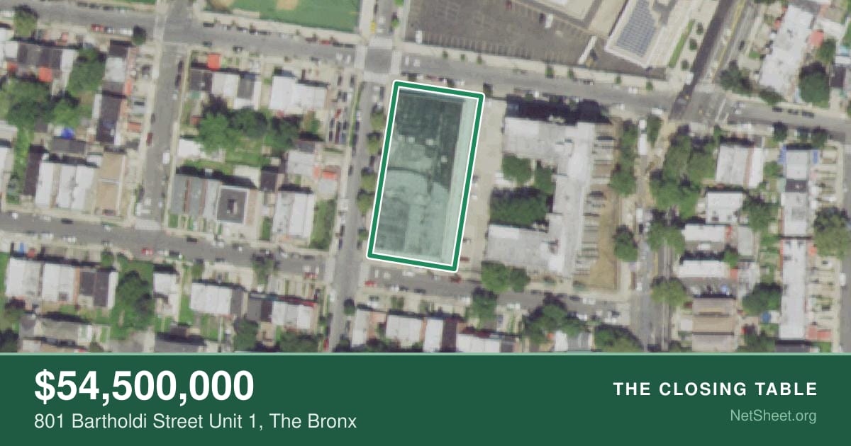 Aerial view of 801 Bartholdi Street Unit 1, The Bronx