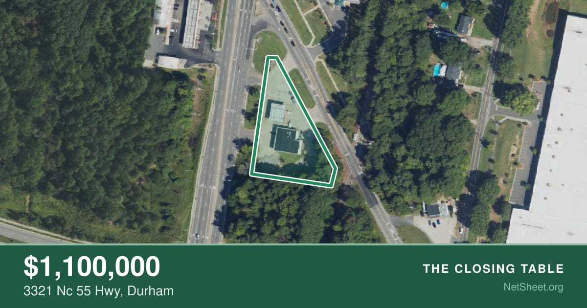 Aerial view of 3321 Nc 55 Hwy, Durham
