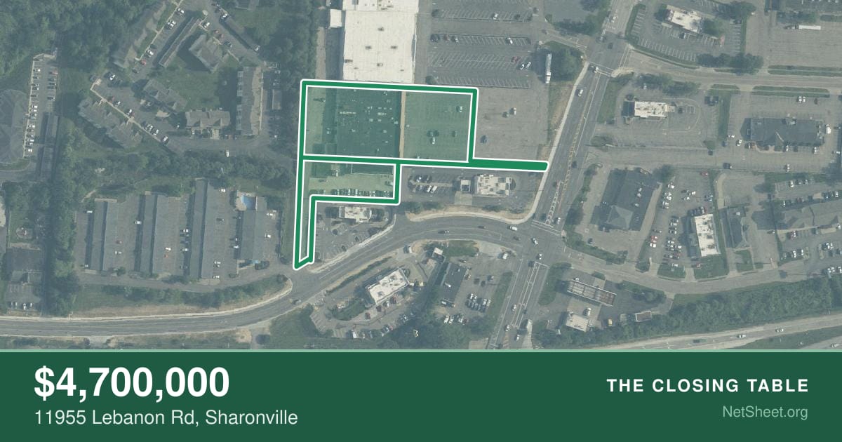 Aerial view of 11955 Lebanon Rd, Sharonville