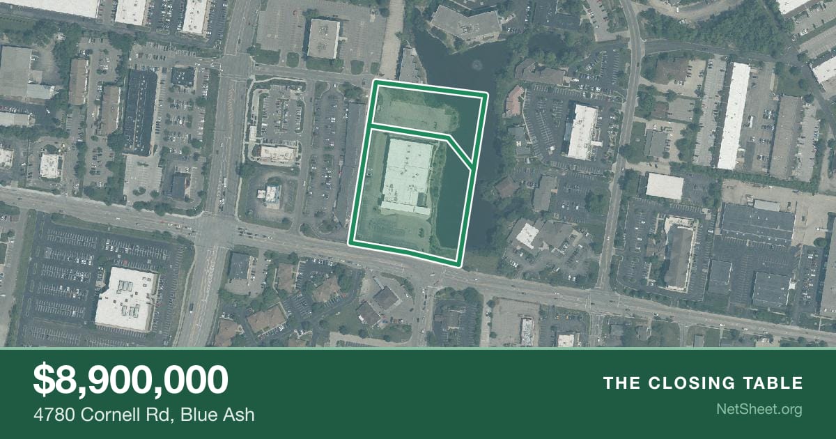 Aerial view of 4780 Cornell Rd, Blue Ash