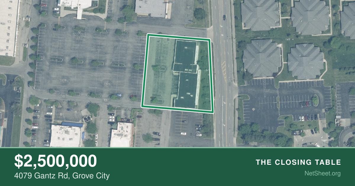 Aerial view of 4079 Gantz Rd, Grove City