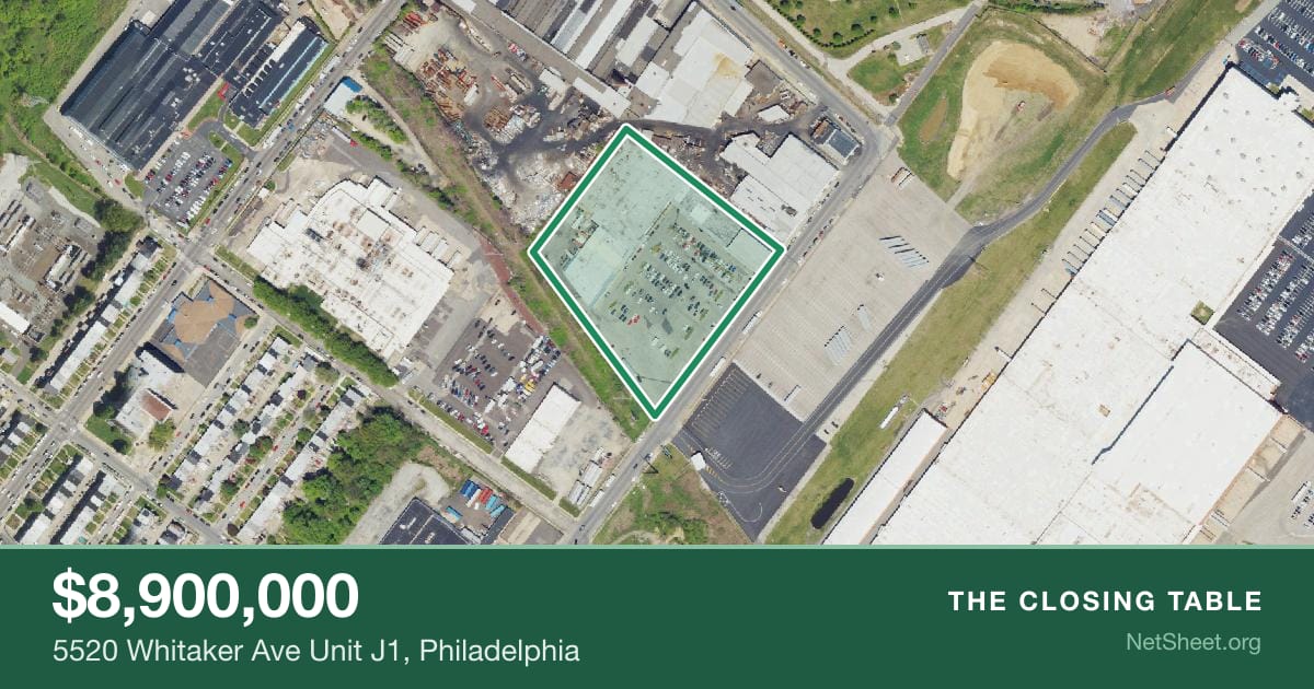 Aerial view of 5520 Whitaker Ave Unit J1, Philadelphia