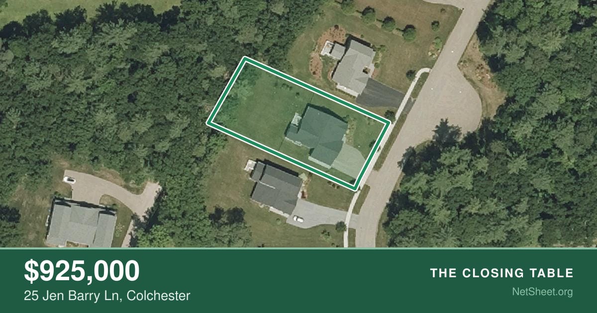 Aerial view of 25 Jen Barry Ln, Colchester